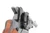 1944 Izhevsk M1895 Nagant 7.62x38r revolver - rear view of hammer and frame
