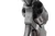1944 Izhevsk M1895 Nagant 7.62x38r revolver - loading gate open showing the cylinder