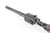 1944 Izhevsk M1895 Nagant 7.62x38r revolver - top view of barrel and frame