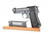 1938 Beretta Model 1934 .380 ACP pistol - left side view with magazine