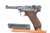 Early 1913 Erfurt Luger 9mm P.08 pistol - left side view with aluminum-bottom magazine