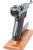 Rear view of byf 41 Luger toggle and grips