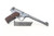 1941 Colt Woodsman .22 LR pistol right side with magazine