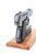 WWI Imperial-proofed Pieper Bayard Model 1908 7.65mm pocket pistol grip and rear view