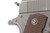 1943 Colt Model 1911A1 .45 ACP pistol left side frame and grip detail