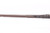 1864 Springfield Model 1866 Allin Conversion - top view of the barrel and rear sight