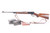 1936 Winchester Model 71 Deluxe .348 Win rifle - left side shown with sling and included ammunition