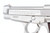 Nickel Beretta 85FS Cheetah 9mm Short - Pietro Beretta slide legend and serial number