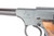 1957 Colt Woodsman third series .22 LR pistol - rampant colt and Woodsman frame marking close-up