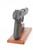 1945 US Property Colt Model 1903 Pocket Hammerless .32 ACP - back strap and grip, rear angle