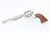 1978 nickel Colt Single Action Army 7.5 inch .45 Colt - left side view