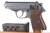 1965 Walther PPK 7.65mm pistol - left side view with magazine