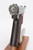 Rear view of the Nambu Type 14 cocking knob and bamboo grips