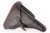 1941 Carl Busse P.08 Luger holster - front view with flap closed and buckled strap