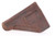 1943 Richard Ehrhardt 7.65mm pigskin holster - rear view with belt loop