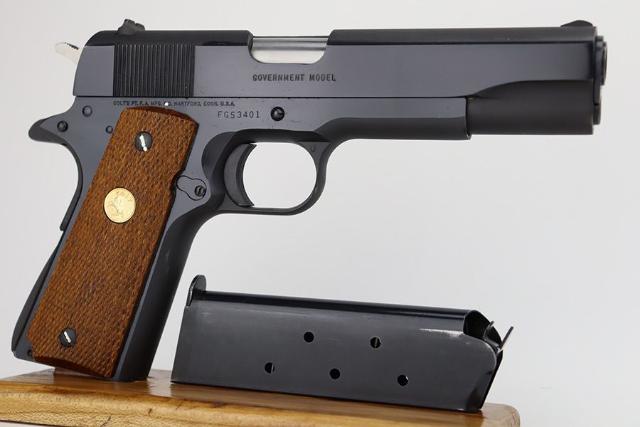 トイガン COLT MK JV SERIES80 Colt MKIV Series 80 Gold Cup National Match Pistol with Box