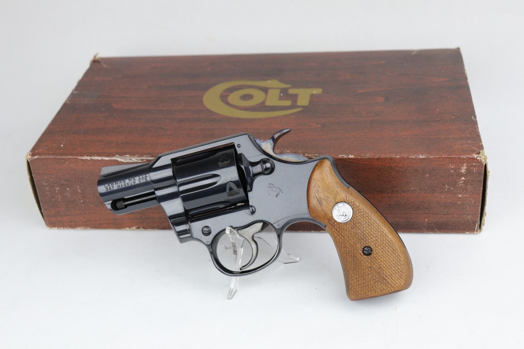 LAWMAN MKIII 357 マグナム　MGC Colt - Lawman MKIII, Blued, .357 Magnum. 2