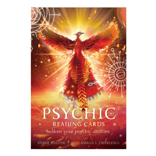 Psychic Reading Cards by Debbie Malone - Box front