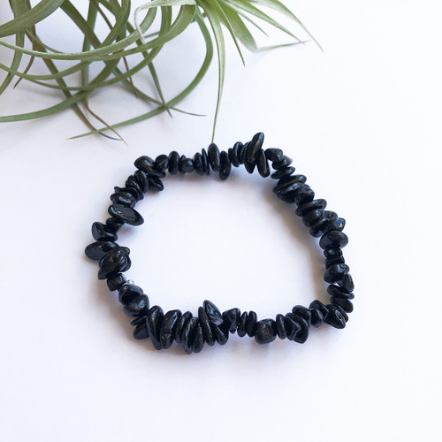 Black Onyx Chip Bracelet