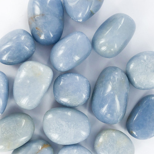 Angelite 18mm Tumbled Stone
