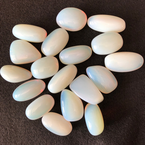 Opalite Tumbled Stones 38mm Ovals