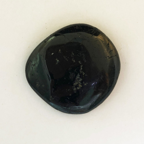 Black Tourmaline Palm Stone approx 40mm