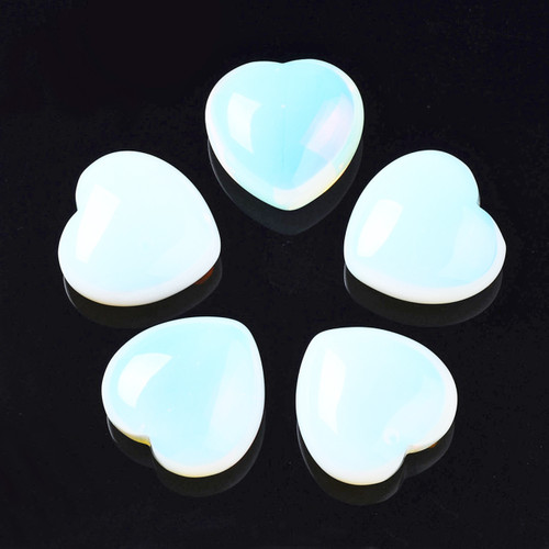 Opalite Heart 30mm