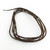 Dark Brown Braided Necklace String