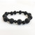 Aromatherapy Lava Rock Bead Bracelet, 6mm & 14mm beads, Medium