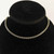 304 Stainless Steel 60cm Box Chain Necklace on black bust