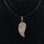 Rose Quartz 24mm Angel Wing Pendant