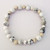 White Howlite Bead Bracelet 6mm & 8mm