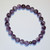Amethyst 10mm bead bracelet