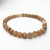 Sunstone 6mm Bead Bracelet - on white background