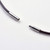 2mm Brown Cowhide Leather 40cm Necklace