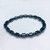 Magnetite 4mm Round & 6mm Barrel Magnetic Bead Bracelet