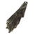 Black Kyanite Fan on a white background