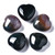 Natural Indian Agate 30mm Heart