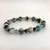 White Moss Agate 6&8mm Bead Bracelet