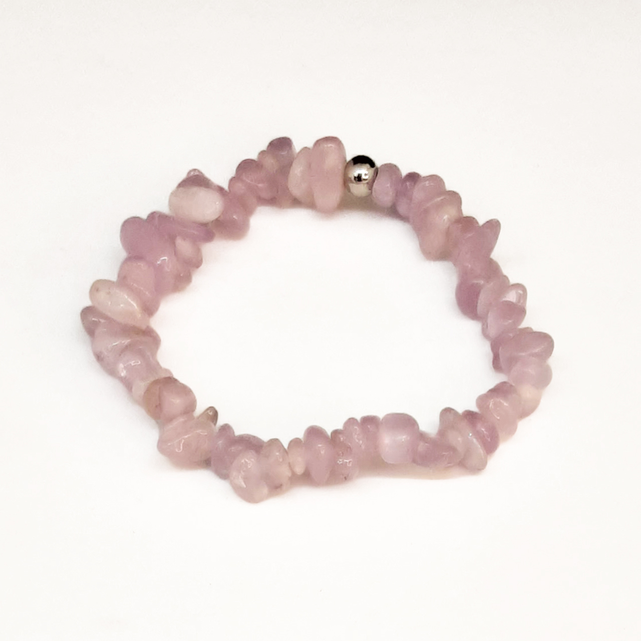 Kunzite Chip Bracelet