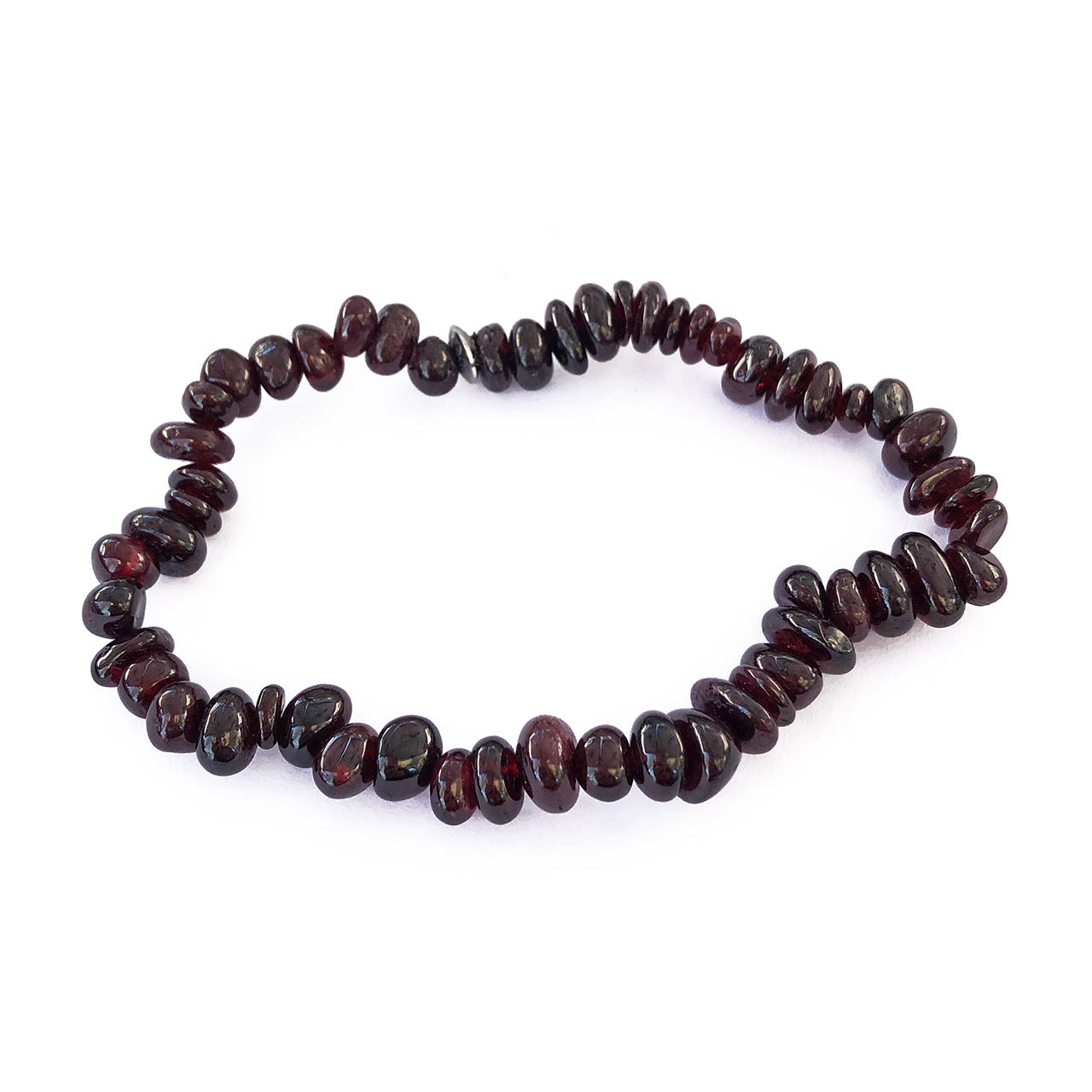 Garnet Chip Bracelet