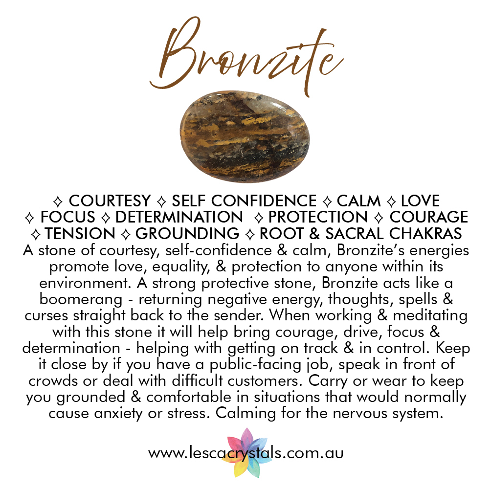 Bronzite crystal meaning