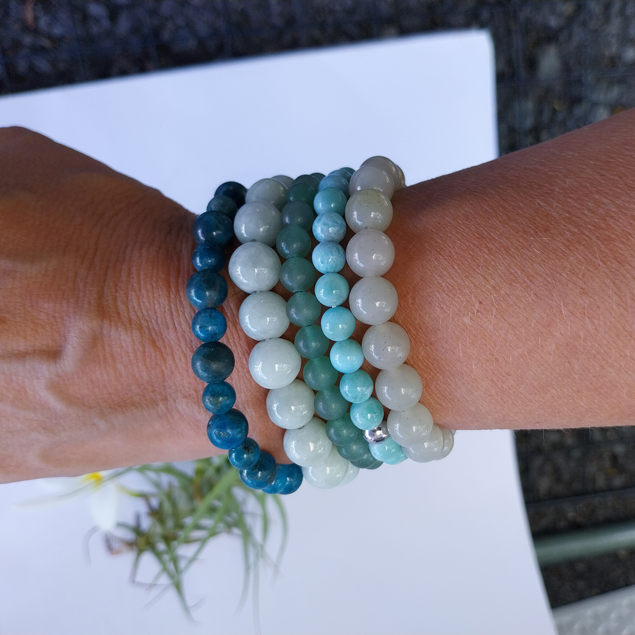 Handmade genuine crystal bead bracelets