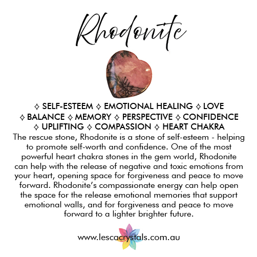 Black Vein Rhodonite