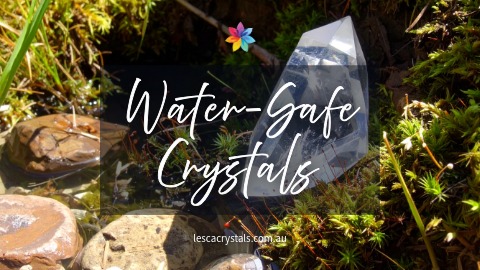 Water-safe crystals