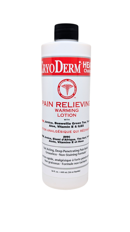CryoDerm HEAT Lotion 16 oz