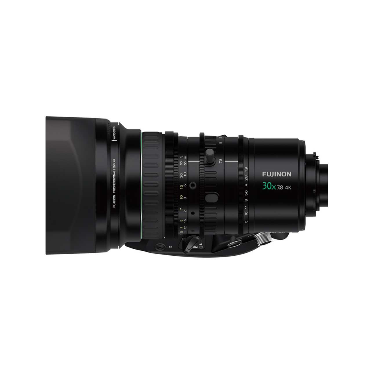Fujinon LA30x 4K Broadcast Portable Zoom Lens Top-Teks