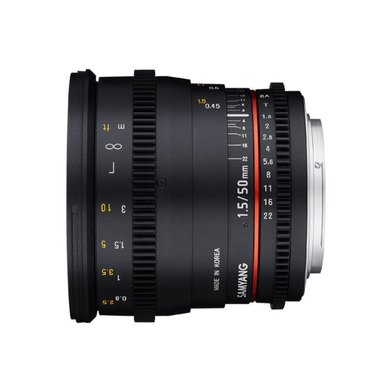 Samyang 50mm T1.5 Lens Canon EF-Mount | Cine Lens | Top-Teks