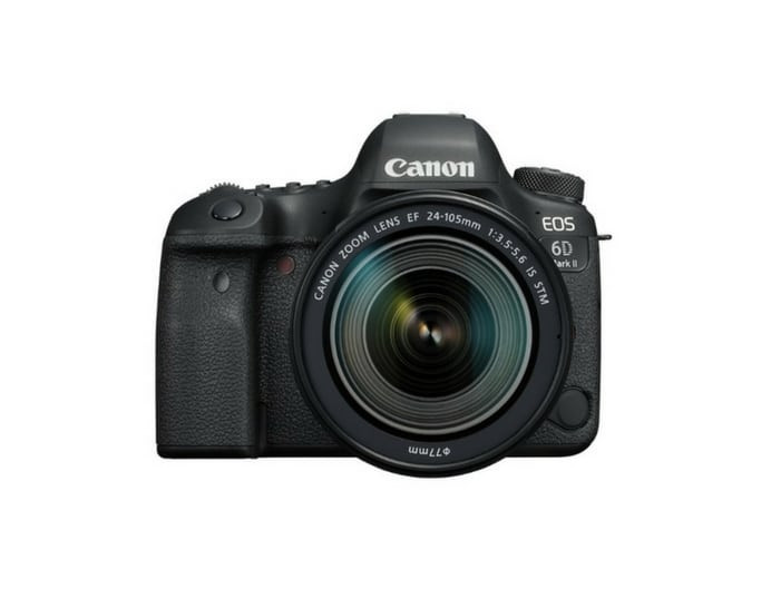 Canon EOS 6D Mark II DSLR Camera Full-Frame Top-Teks