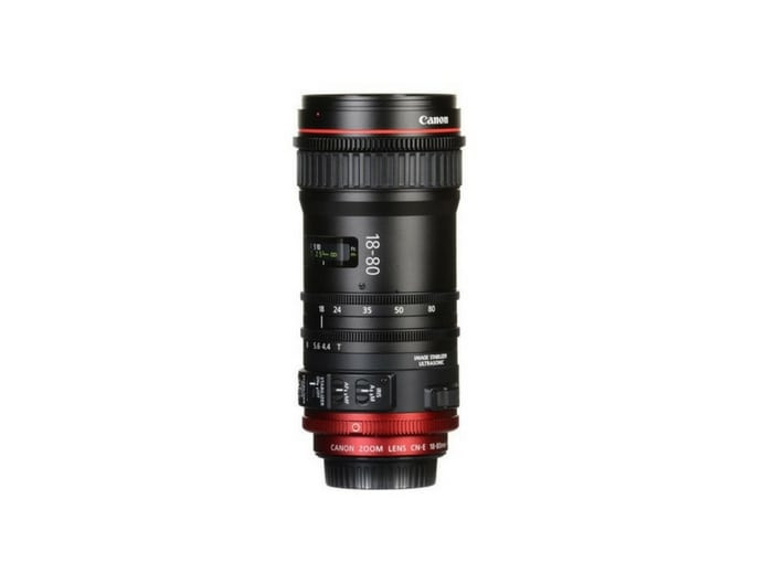 Canon CN-E18-80mm T4.4 4K Cinema Zoom Lens EF | Top-Teks